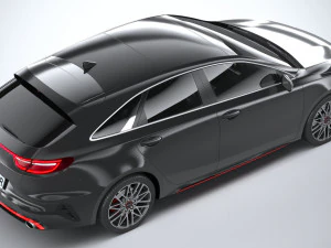 Kia Proceed GT 2022 Modèle 3D