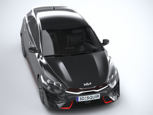 Kia Proceed GT 2022 3D Модель