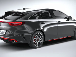 Kia Proceed GT 2022 Modèle 3D