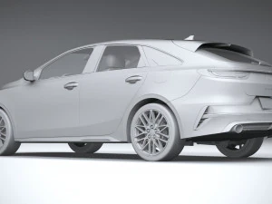 Kia Proceed GT 2022 Modèle 3D