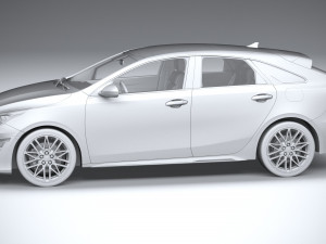 Kia Proceed GT 2022 3D Модель