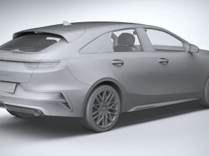 Kia Proceed GT 2022 Modèle 3D