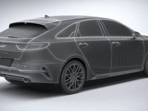 Kia Proceed GT 2022 Modèle 3D