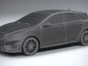 Kia Proceed GT 2022 Modèle 3D