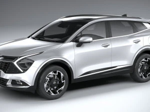 기아 스포티지 V2 2022 3D 모델