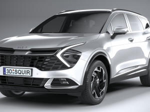Kia Sportage V2 2022 3D 模型