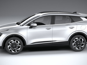 Kia Sportage V2 2022 3D 模型
