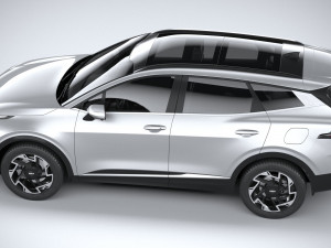 Kia Sportage V2 2022 3D 模型