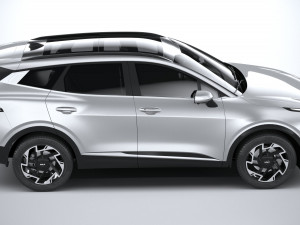 Kia Sportage V2 2022 3D 模型