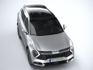 Kia Sportage V2 2022 3D 模型