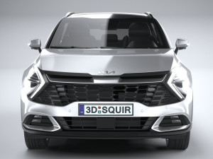 Kia Sportage V2 2022 3D 模型