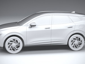 Kia Sportage V2 2022 3D 模型