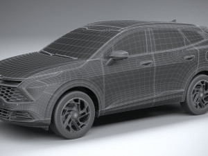 Kia Sportage V2 2022 3D 模型