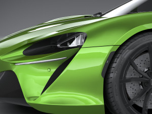 Mclaren Artura 2022 lowpoly 3D Модель