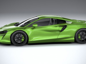 Mclaren Artura 2022 lowpoly 3D Модель