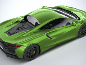 Mclaren Artura 2022 lowpoly 3D Модель
