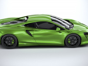 Mclaren Artura 2022 lowpoly 3D Модель