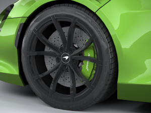 Mclaren Artura 2022 lowpoly 3D Модель