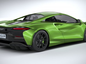 Mclaren Artura 2022 lowpoly 3D Модель