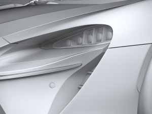 Mclaren Artura 2022 lowpoly 3D Модель