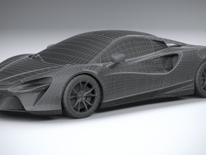Mclaren Artura 2022 lowpoly 3D Модель