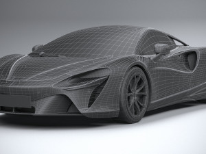 Mclaren Artura 2022 lowpoly 3D Модель