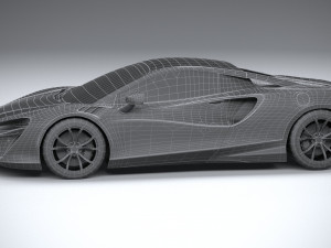 Mclaren Artura 2022 lowpoly 3D Модель