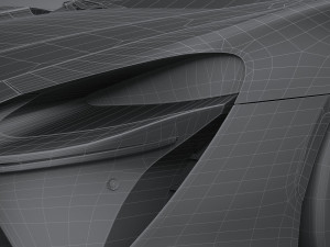 Mclaren Artura 2022 lowpoly 3D Модель