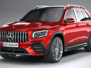 Mercedes-Benz GLB 35 AMG 4matic 2020 р.в 3D Модель