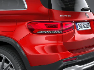 Mercedes-Benz GLB 35 AMG 4matic 2020 р.в 3D Модель