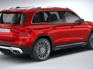 Mercedes-Benz GLB 35 AMG 4matic 2020 3D Model