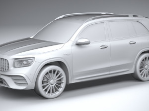 Mercedes-Benz GLB 35 AMG 4matic 2020 3D Model