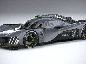 标致 9x8 2022 3D 模型