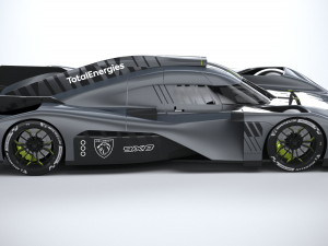 Peugeot 9x8 2022 3D Модель