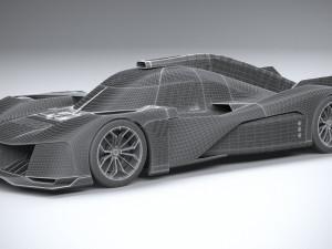 Peugeot 9x8 2022 3D Модель
