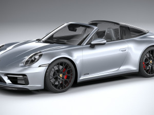 Porsche 911 Targa 4GTS 2022 3D 模型