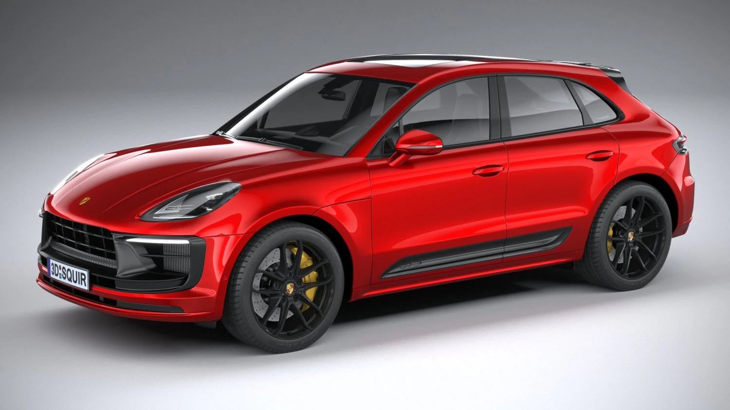 Porsche Macan GTS 2022 3D Model .c4d .max .obj .3ds .fbx .stl .blend