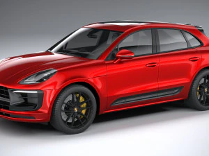Porsche Macan GTS 2022 3D Model