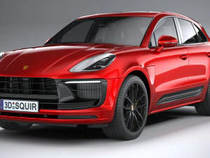 Porsche Macan GTS 2022 3D Model