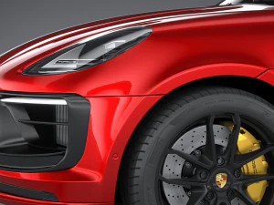 Porsche Macan GTS 2022 3D Model