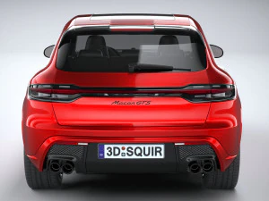 Porsche Macan GTS 2022 3D Model