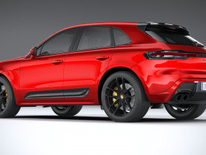 Porsche Macan GTS 2022 3D 모델