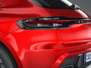 Porsche Macan GTS 2022 3D Model