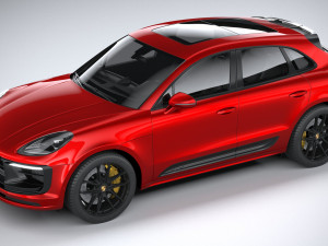 Porsche Macan GTS 2022 3D 모델