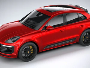 Porsche Macan GTS 2022 3D Model
