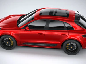 Porsche Macan GTS 2022 3D Model