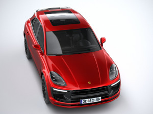 Porsche Macan GTS 2022 3D 모델
