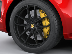 Porsche Macan GTS 2022 3D 모델