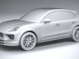 Porsche Macan GTS 2022 3D 모델