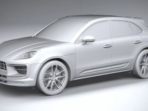 Porsche Macan GTS 2022 3D Model